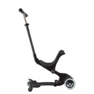 GLOBBER tõukeratas Go Up Deluxe Lights 360°, must, 699-320