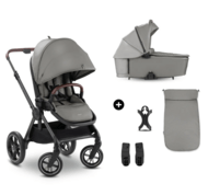 HAUCK universaalne käru COMFORT N CARE AIR SET, Dark grey, 165560