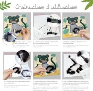 CRÉA LIGN' loominguline villapaela põimimise komplekt Troopiline pehmus, CL204