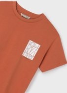 MAYORAL lühikeste varrukatega t-särk 7C, clay, 6033-37