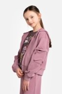 COCCODRILLO kapuutsiga kampsun DREAM DIARIES GIRL JUNIOR, roosa, WC5132401DGJ-033-164, 164 cm