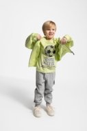 COCCODRILLO lühikeste varrukatega särk MONOCHROME BOY KIDS, roheline, WC5143204MBK-030-122, 122 cm