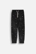 COCCODRILLO joggers WORLD OF PIXEL BOY KIDS, mustad, ZC4120102WBK-021-122, 122 cm