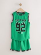 NEXT varrukateta t-särk + lühikesed püksid, Y02990, 98 cm