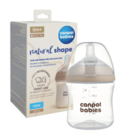 CANPOL BABIES Lutipudel koos Lutiga  NATURAL SHAPE, 150 ml, 35/400