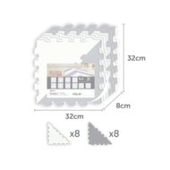 SUNTA kolmnurkadega puslematt Mix and Match, 1018B3-C