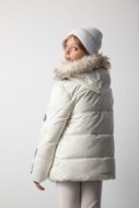 COCCODRILLO jakk OUTERWEAR GIRL JUNIOR, kreemjas, cm