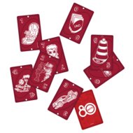 UNO Mattel 80. juubeli rubiinpunane eriväljaanne, JGK30