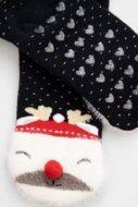 COCCODRILLO socks MERRY XMAS, tumesinised, ZC4382708MER-015-036, 36/39 cm