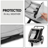 HAUCK kergkäru istmekate BABY LOUNGER 2, Grey, 669907
