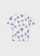 MAYORAL lühikeste varrukatega t-särk, white, 6.038-39, 157  cm