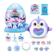 RAINBOCORNS pehme mänguasi koos aksessuaaridega Eggzania, assortii, 92119