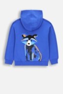 COCCODRILLO sweatshirt FOREST FRIENDS KIDS, cobalt, ZC4132301FBK-032-122, 122 cm