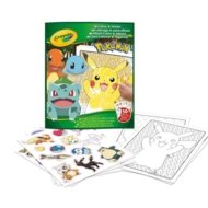 CRAYOLA loovuskomplekt Color & Sticker, Pokemon, 04-2740G