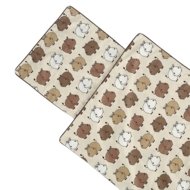 MARKLAND kaheosaline voodipesukomplekt PURE MUSLIN, 70-100 cm., Hippo, 17-61HPO