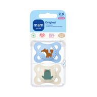MAM silikoonlutid SININE, 0-6 k., 2 tk., 295107
