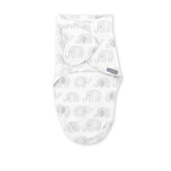 INGENUITY mähkimistekk SWADDLEME Scribble Elephant, 0 - 3 kuud, WHITE/GREY, 17261