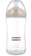 CANPOL BABIES Lutipudel koos Lutiga  NATURAL SHAPE, 330 ml, 35/402