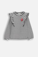 COCCODRILLO pikkade varrukatega särk REBEL GIRL KIDS, värv, WC5143101RGK-022-122, 122 cm