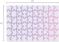 CLEMENTONI pusle Maxi Noli Wildlife Map, 60 tk., 26072