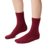STEVEN meriinovillast sokid, bordoopunane, Art.190 UI004,  32-34 dydis