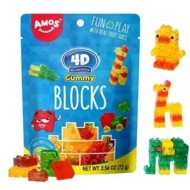 AMOS kummikommid 4D tükid, AMER1445    