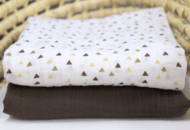 EGAKIDS musliinist mähkmete komplekt, 60/80, 2tk., 145