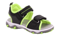 SUPERFIT sandaalid MIKE 3.0, must/rohelised, 29 suurus, 1-009470-0000