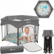 LIONELO maneež ROEL PLUS, 65x85 cm., Grey multicolor