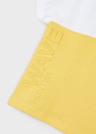 MAYORAL lühikeste varrukatega polo särk 5K, kollased, 3110-85