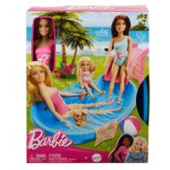 BARBIE basseinikomplekt liumäega, HRJ74