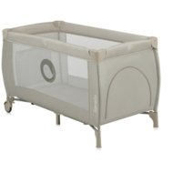 LIONELO reisivoodi-maneež STEFI PLUS, 125x65 cm., Beige cappuccino