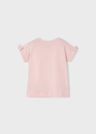 MAYORAL lühikeste varrukatega t-särk 6E, blush, 3084-66