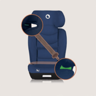 LIONELO turvatool NEAL I-SIZE, 100-150 cm., Blue navy