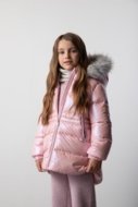 COCCODRILLO jakk OUTERWEAR GIRL KIDS, roosa, ZC5152106OGK-033-080, 080 cm
