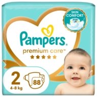 PAMPERS mähkmed Premium Care, 2 suurus 4-8kg, 88 tk., 80887351