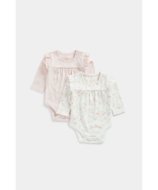 MOTHERCARE pikkade varrukatega bodi, 2tk., FB313