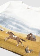 MAYORAL pikkade varrukatega t-särk, farm, 2.068-35