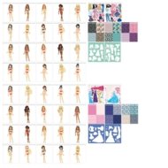 BESTIES loovraamat "Fashion designer book", assortii., 140007
