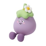 INNOGIO silikoonist öölamp, GIOeggplant, GIO-147