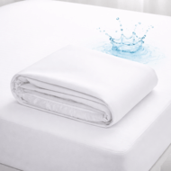 MIMINU veekindel kummiga voodilina, 40x90 cm., White