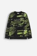 COCCODRILLO t-särgid EVERYDAY BOY A, must, ZC5143108VBA-021-164, 164 cm