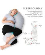 MOMCOZY J-kujuline raseduse ja toitmise padi