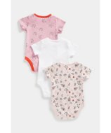 MOTHERCARE lühikeste varrukatega bodi, 3 tk., EB752