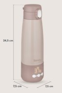LIONELO pudelisoojendaja THERMUP BOTTLE, Beige sand, LOC-THERMUP BOTTLE