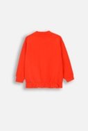 COCCODRILLO sweatshirt CUTE GIRL NEWBORN, punane, ZC4132201CGN-009-086, 86 cm
