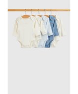 MOTHERCARE pikkade varrukatega beež bodi 5 tk., IF155