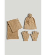 MOTHERCARE cepure, šalle un cimdi, AW11601 m.