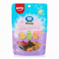 AMOS kummikommid 4D, Easter friends, 65 g.