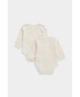 MOTHERCARE pikkade varrukatega bodi, 2 tk., EB666